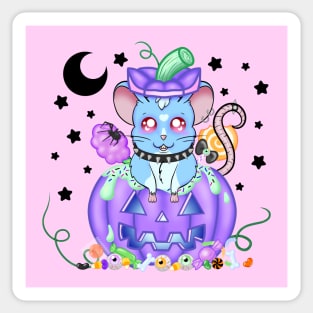 Halloween Rat (pastel) Sticker